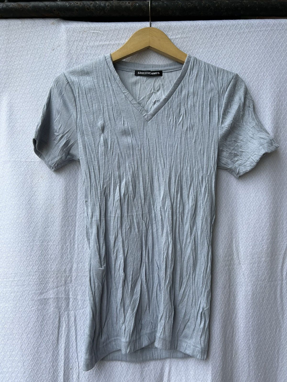 5351 POUR LES HOMMES × Issey Miyake 5351 Pour Less Hommes Shirt Size US S / EU 44-46 / 1 - 1 Thumbnail