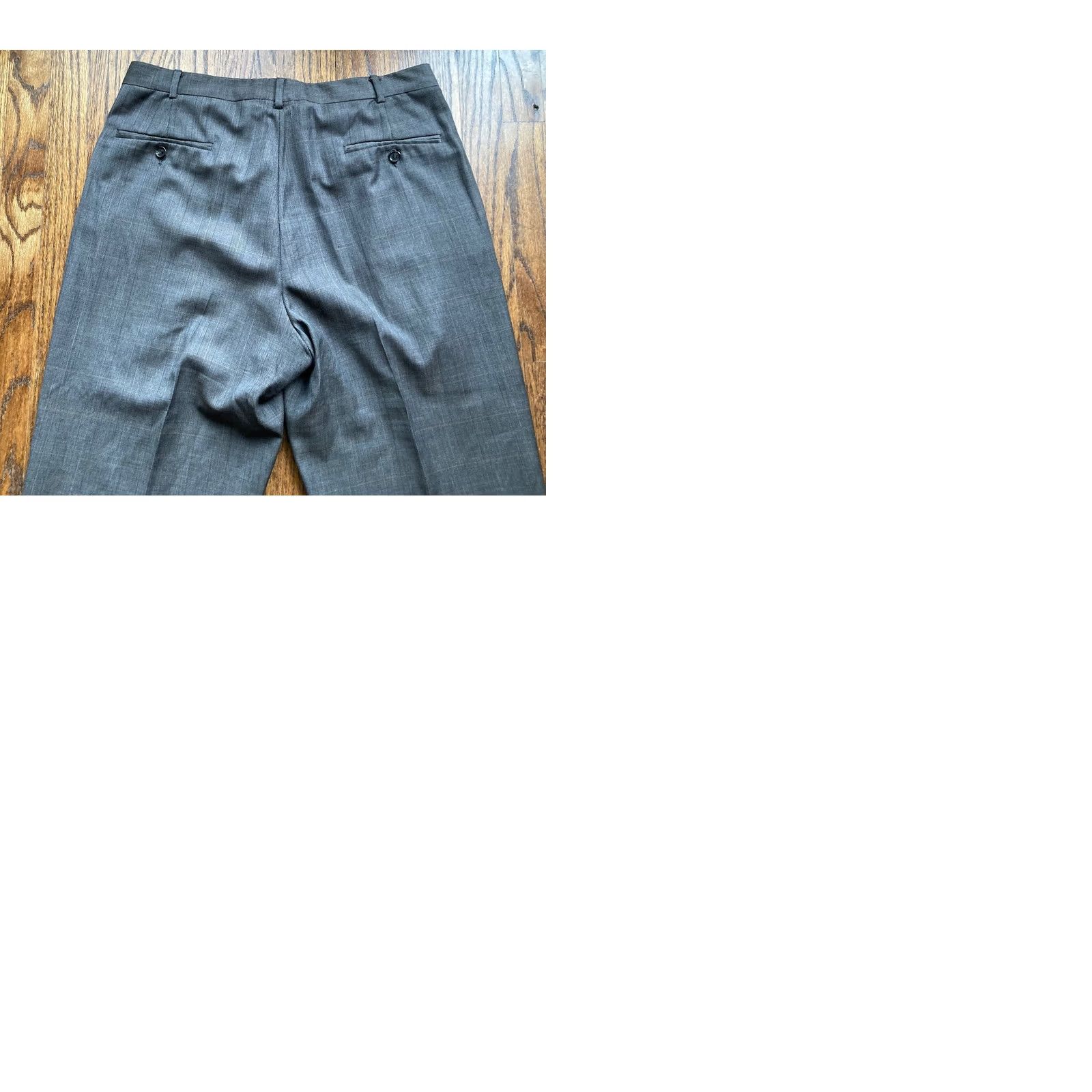 Brooks Brothers Brooks Brothers Suit Mens Size 43 Jacket 34x29 Pants Brown Plaid Wool 2 Pc Size 46R - 11 Thumbnail
