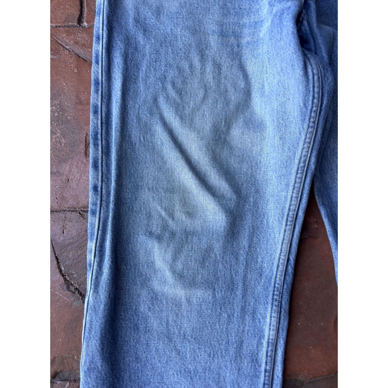 Levi's Vintage 90s Levi'S 501 XX Jeans 38x32 Blue Denim - Mid Rise - Button Details - Style - Distressed - USA Size US 38 / EU 54 - 6 Thumbnail