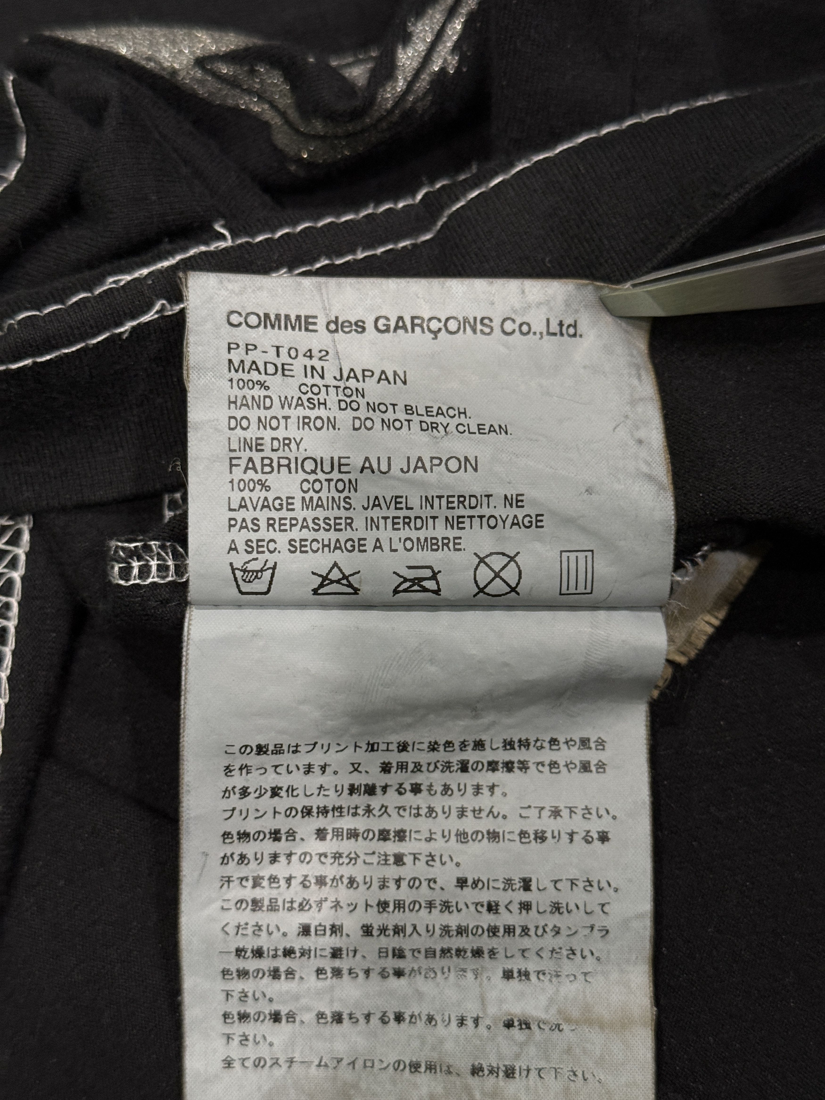 Comme des Garcons × Comme des Garcons Homme Plus × The Rolling Stones CDG Homme Plus SS06 Rolling Stones Polo Zip Up Size US M / EU 48-50 / 2 - 5 Thumbnail