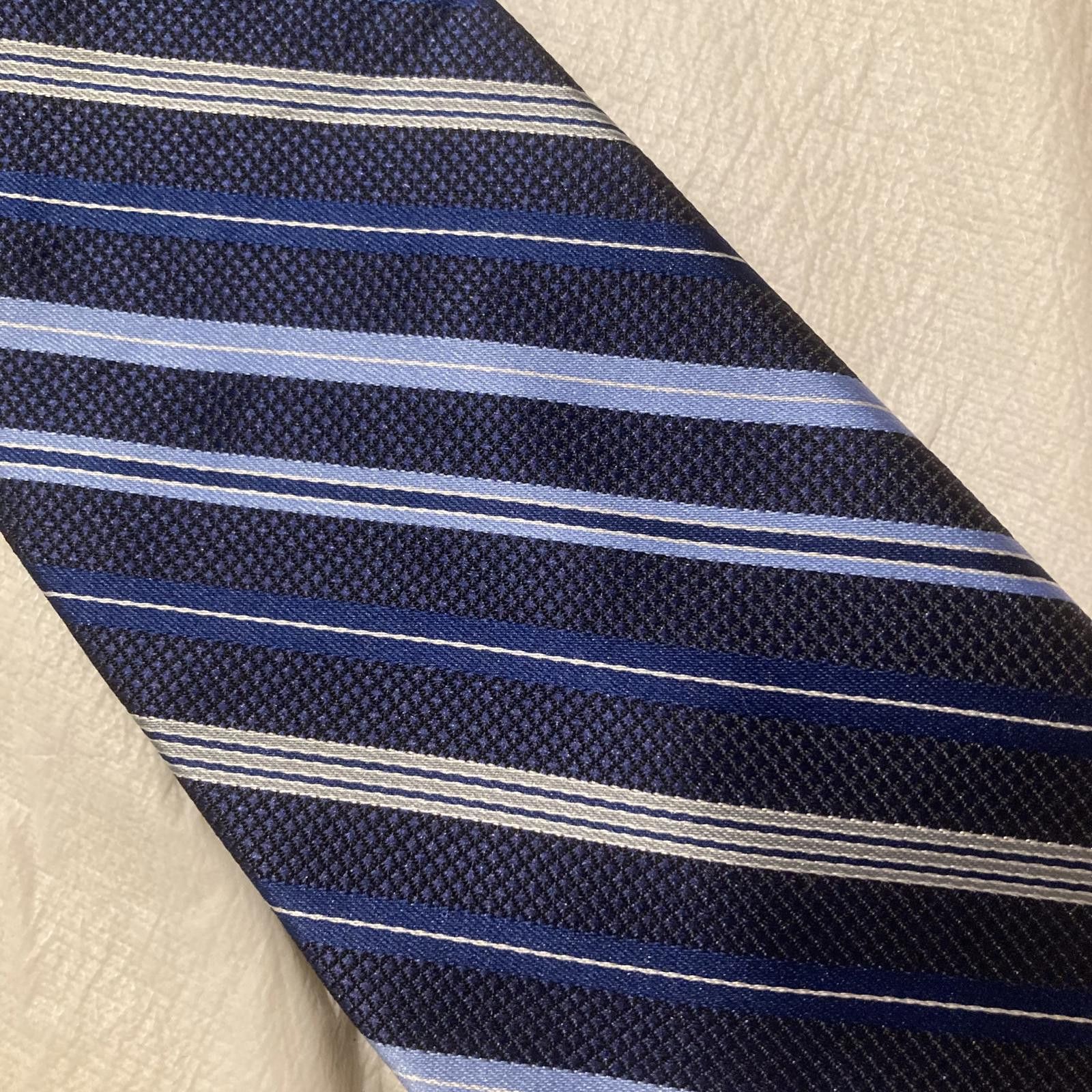 Stafford NWOT Stafford Blue Stripes Tie 58/3 Size ONE SIZE - 2 Thumbnail