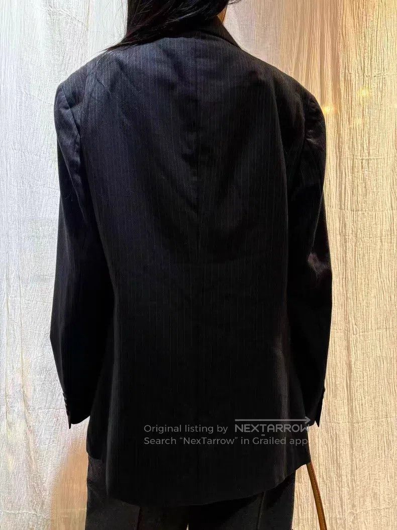 Issey Miyake Issey Miyake Vintage Loose Striped Suit Jacket Size M / US 6-8 / IT 42-44 - 2 Thumbnail