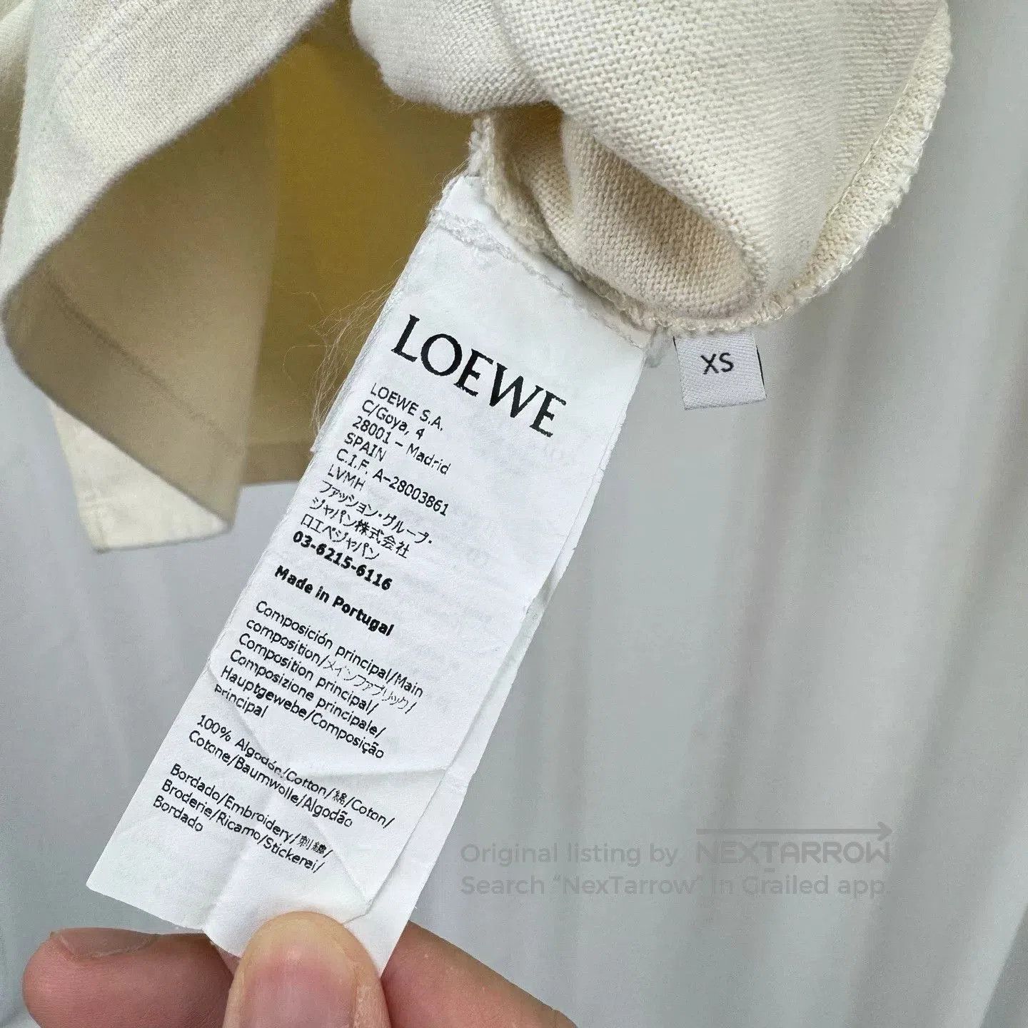 Loewe Loewe Spirited Away Embroidered Logo Short-sleeve. Size XS / US 0-2 / IT 36-38 - 6 Thumbnail