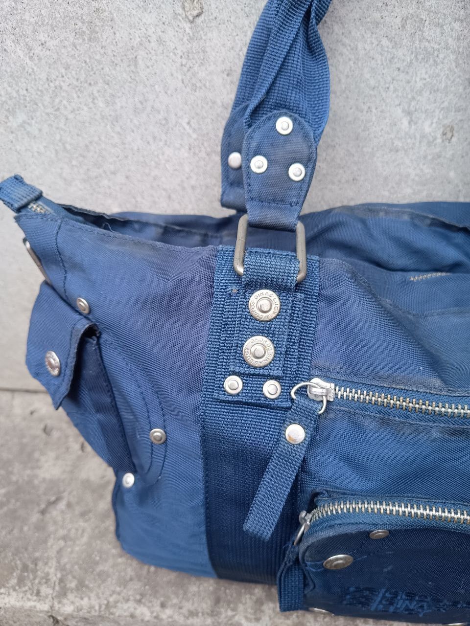 Vintage George Gina & Lucy GGL navy blue bag Japanese Japan brand Size ONE SIZE - 3 Thumbnail