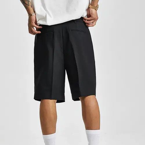 VIBE Casual Solid Straight Shorts Size US 30 / EU 46 - 3 Thumbnail