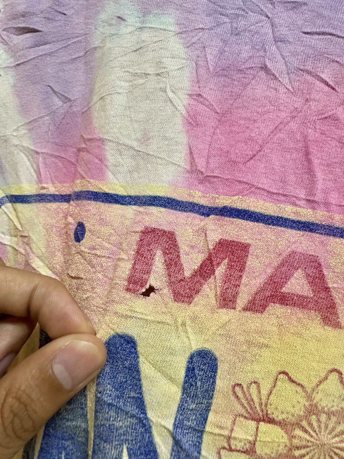 Band Tees Vintage 98 Phish Band Loring Air Force Base Maine Tie Dye Size US L / EU 52-54 / 3 - 15 Thumbnail