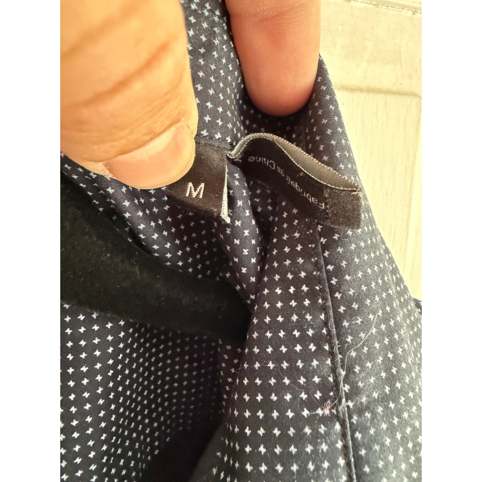 Theory Theory Men’s Button Down Shirt Black White Micro Dot Sze Med Size US M / EU 48-50 / 2 - 3 Thumbnail
