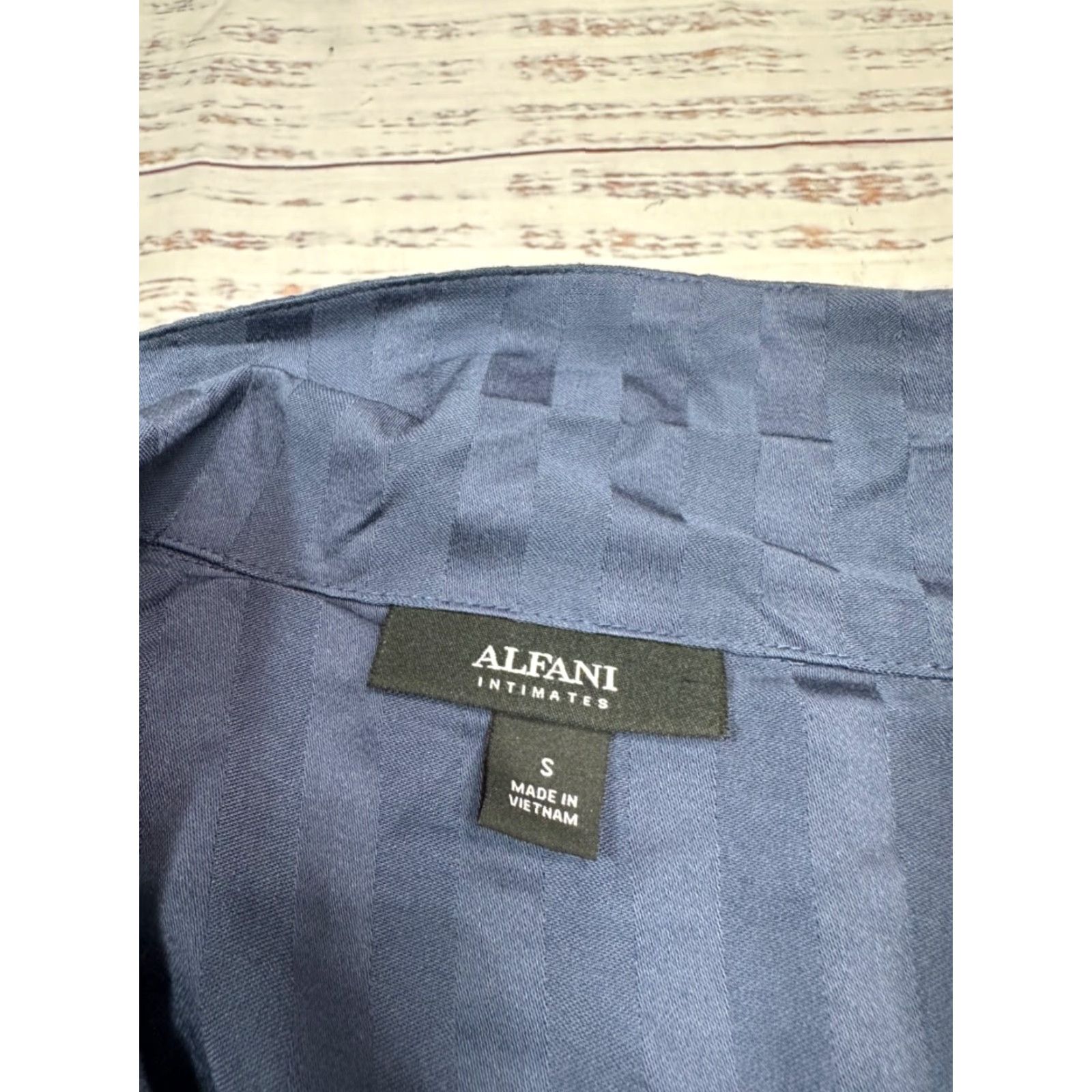 Alfani Alfani Intimates Sleep Shirt Womens Small Blue 100% Rayon New Long Sleeve Sleepwear Size S / US 4 / IT 40 - 6 Thumbnail