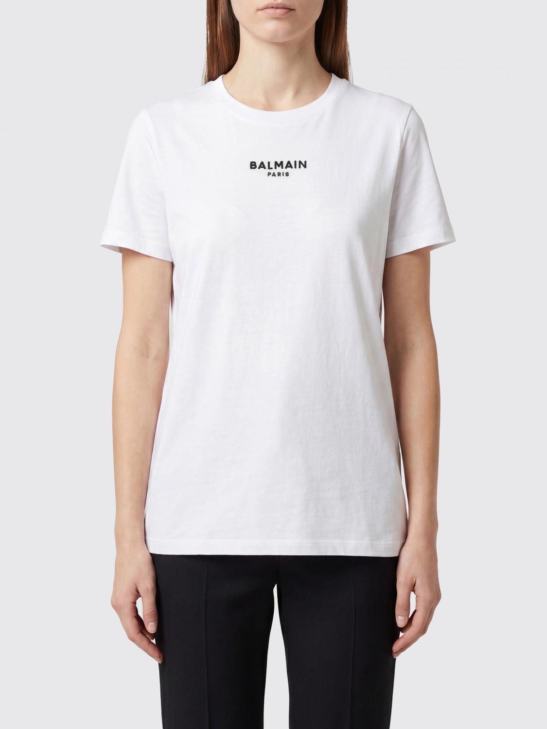 Balmain T-Shirt Woman White, Women's