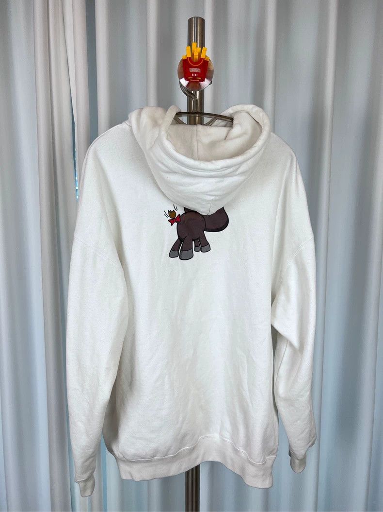 Balenciaga Balenciaga White cartoon calf zipper hoodie Size US S / EU 44-46 / 1 - 2 Thumbnail