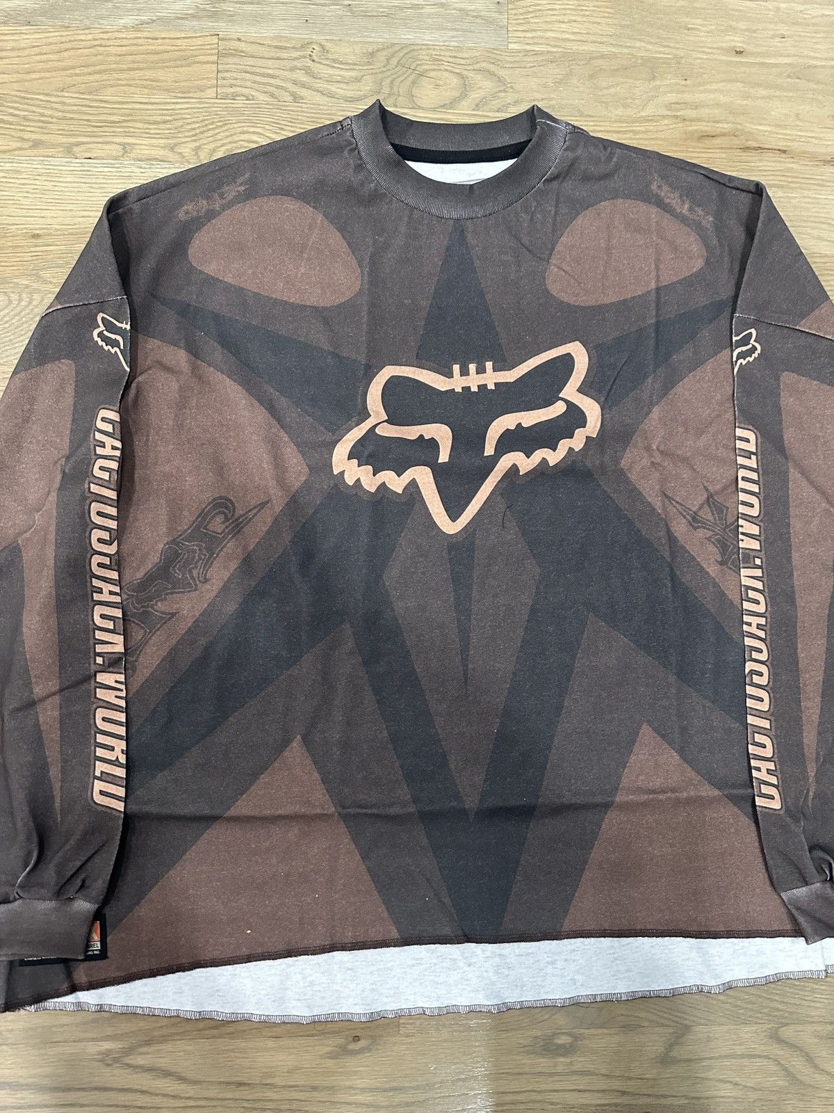 Fox Racing × Travis Scott Cactusjack Fox Racing Long Sleeve Size US XL / EU 56 / 4 - 3 Thumbnail