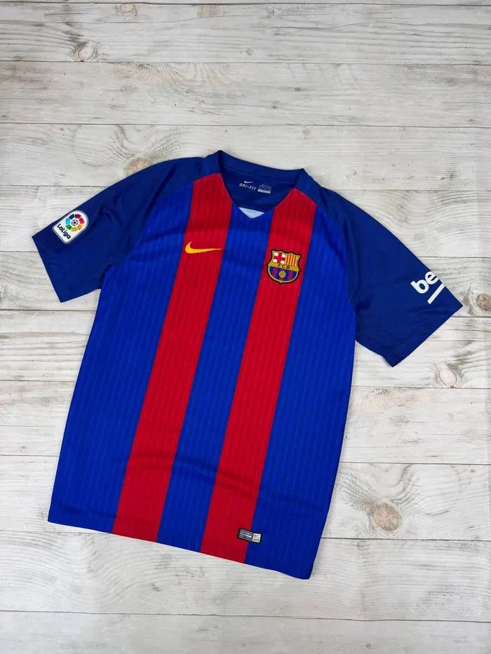 Nike Nike FC Barcelona 2016 2017 Home Shirt Soccer Jersey Size US XL / EU 56 / 4 - 1 Thumbnail