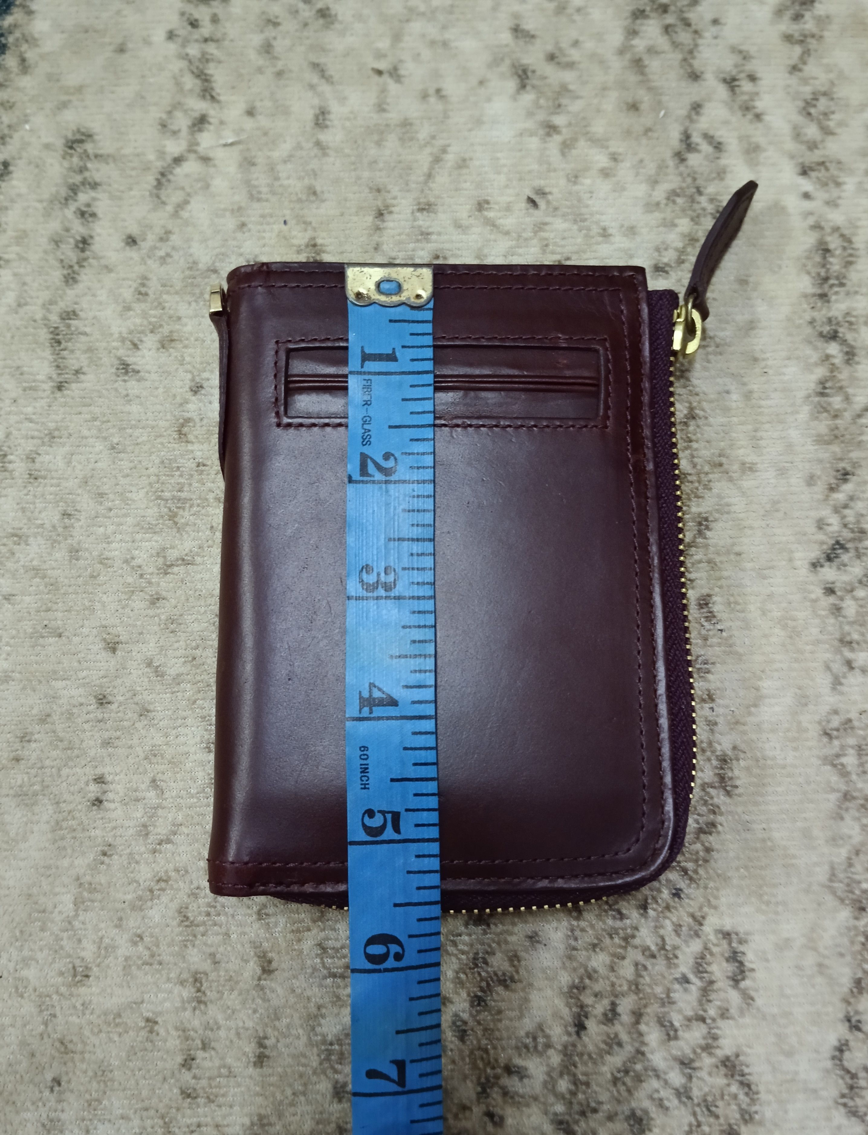 Horween Leather × Leather OG🔥GRAIL HORWEEN LEATHER BIFOLD WALLET Size ONE SIZE - 7 Thumbnail