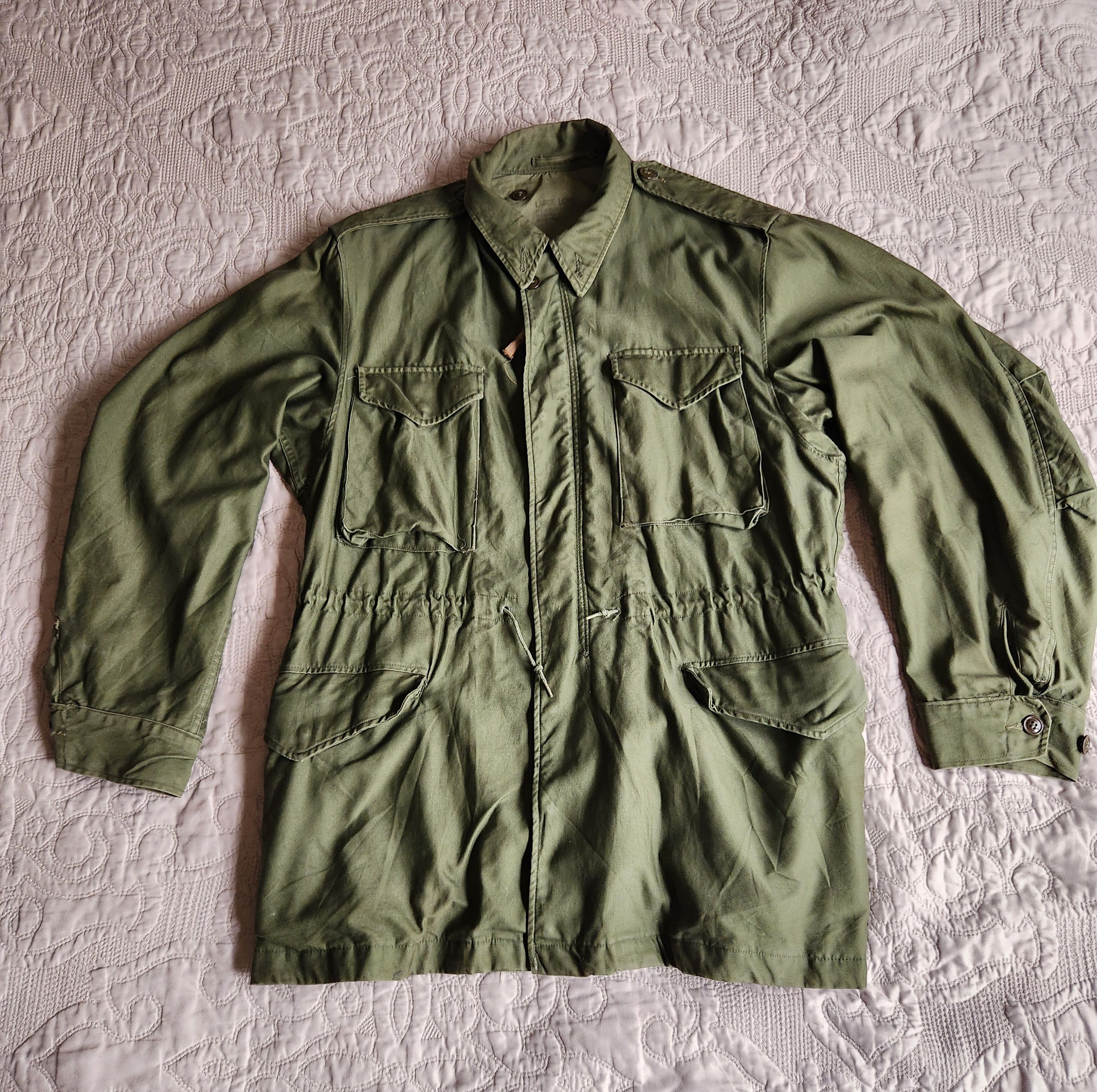 Vintage Vintage M1951 Field Coat (large-long) Size US L / EU 52-54 / 3 - 1 Thumbnail