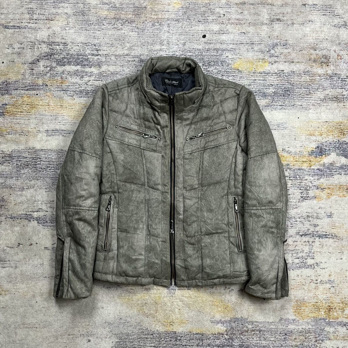Tornado Mart Tornado Mart micro suede riders puffer jacket vkei style Size US M / EU 48-50 / 2 - 3 Thumbnail