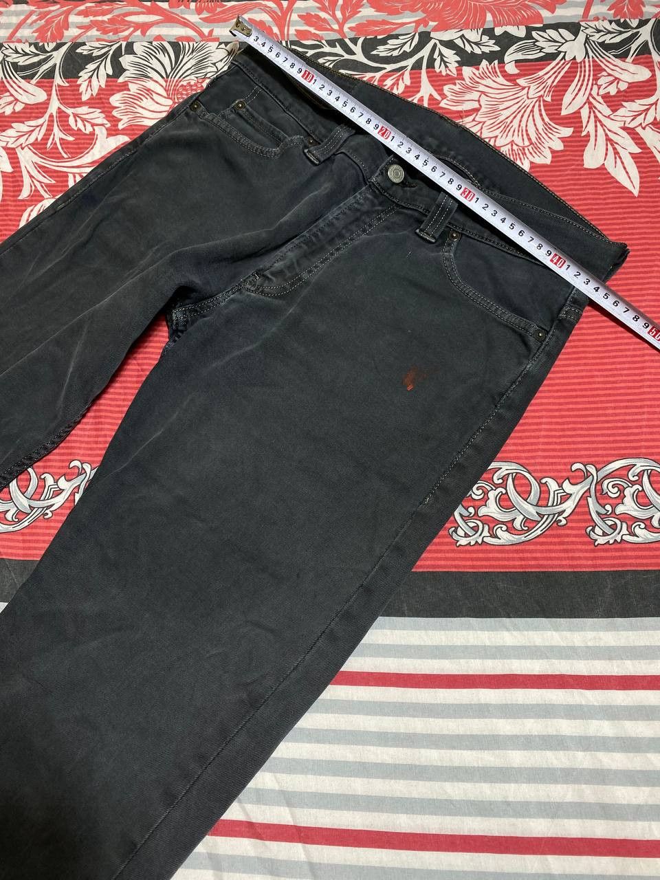 Levi's × Vintage Vintage Levis 506 Black Jeans Levi's Faded Denim Size US 32 / EU 48 - 25 Thumbnail