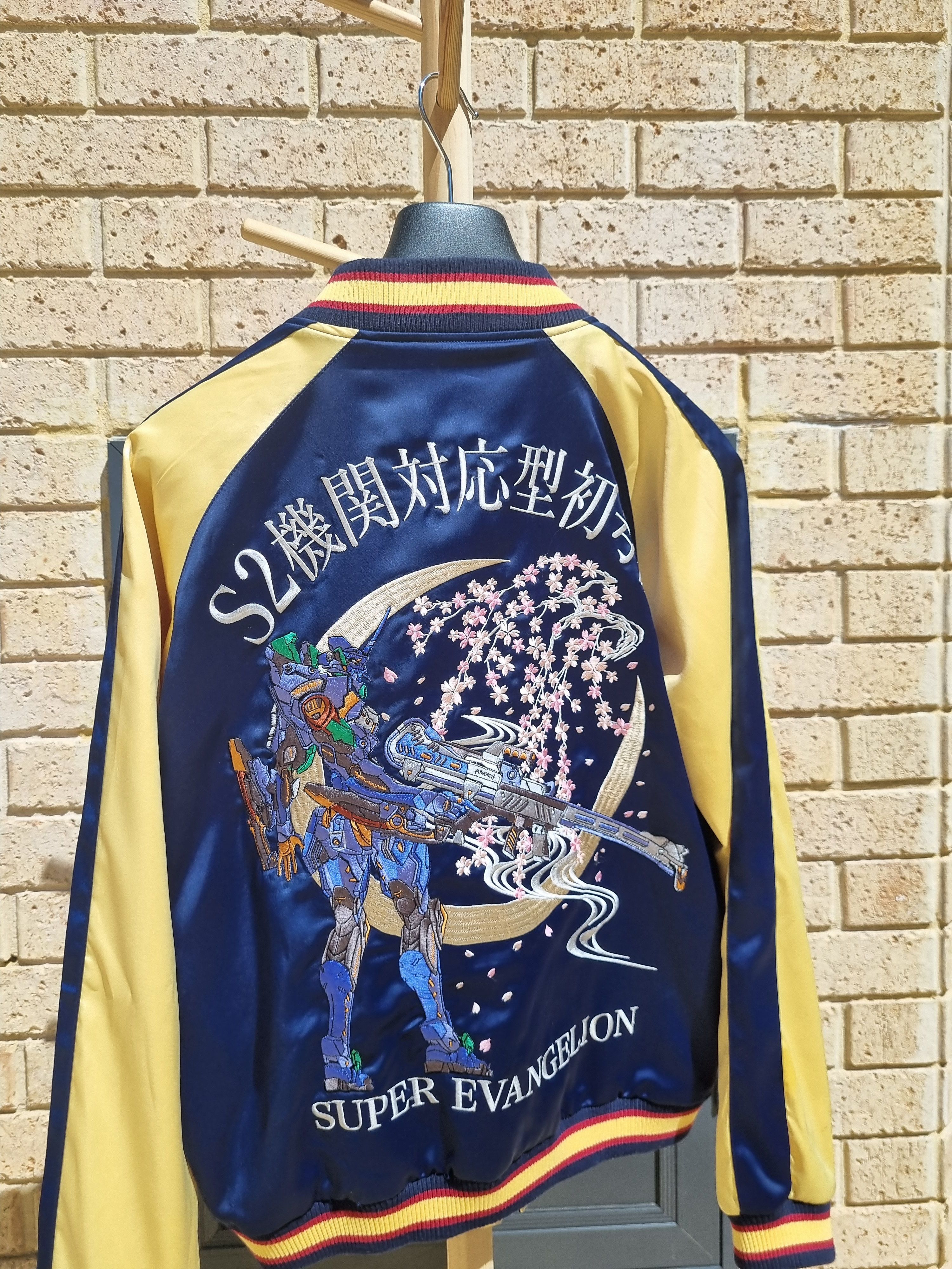 Japanese Brand Evangelion Sukajan Size US M / EU 48-50 / 2 - 1 Thumbnail