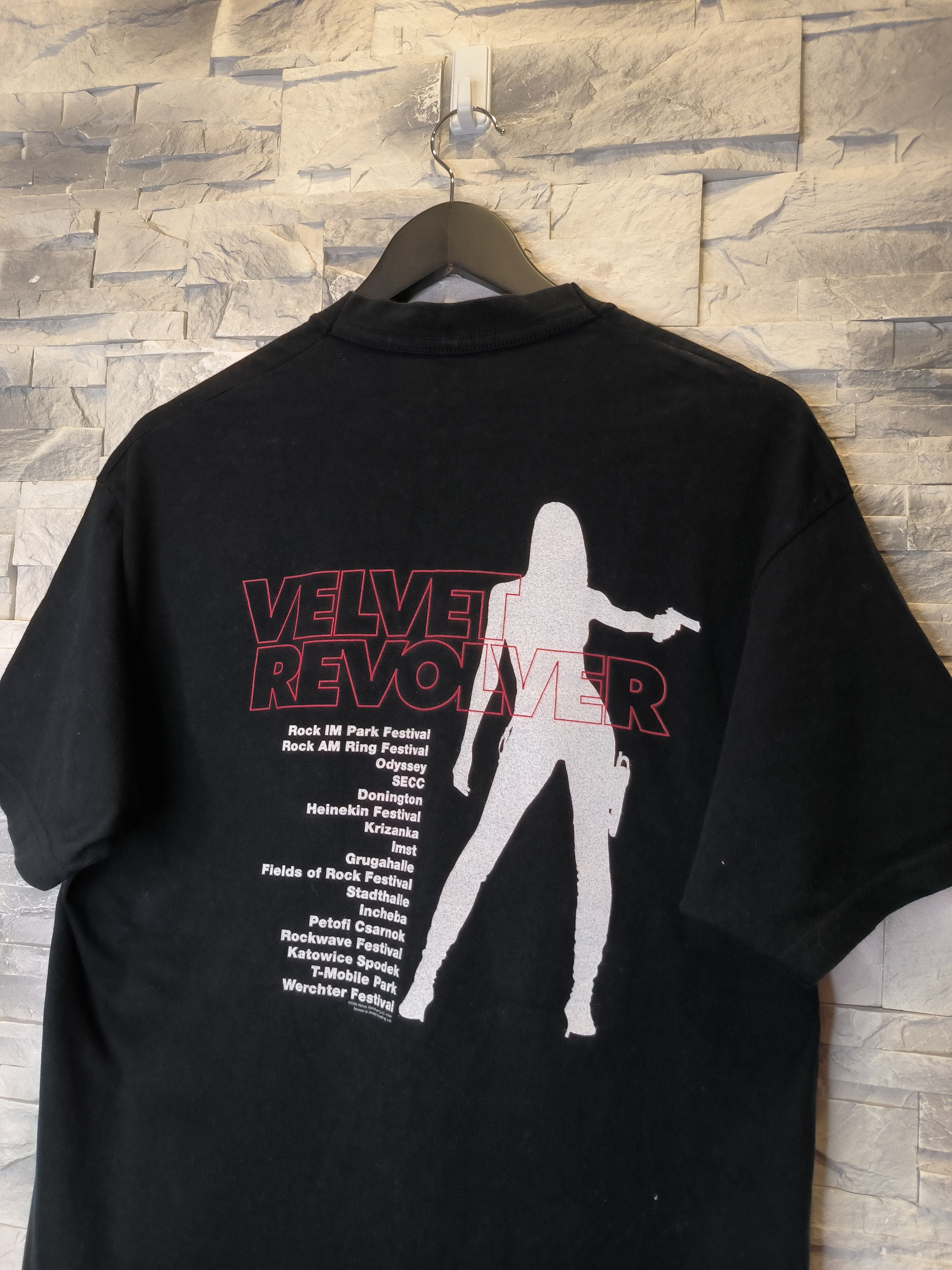 Band Tees Velvet Revolver Tee Shirt 2004 Black Vintage Starworld Size US L / EU 52-54 / 3 - 4 Thumbnail