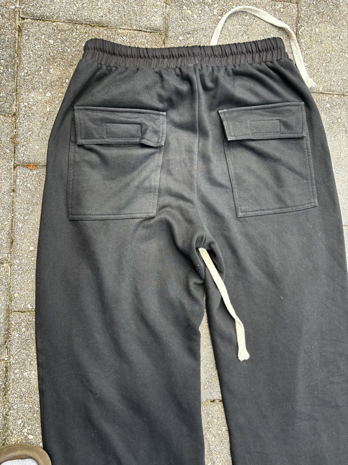 Vintage black wide leg flared sweats Size US 30 / EU 46 - 2 Thumbnail