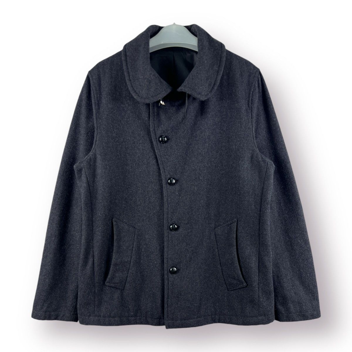 semanticdesign 🔥 Black Semantic Design wool Jacket - L Size M / US 6-8 / IT 42-44 - 1 Thumbnail