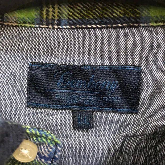 Vintage Vintage Gembony Plaid Tartan Flannel Shirt 👕 Size US M / EU 48-50 / 2 - 3 Thumbnail