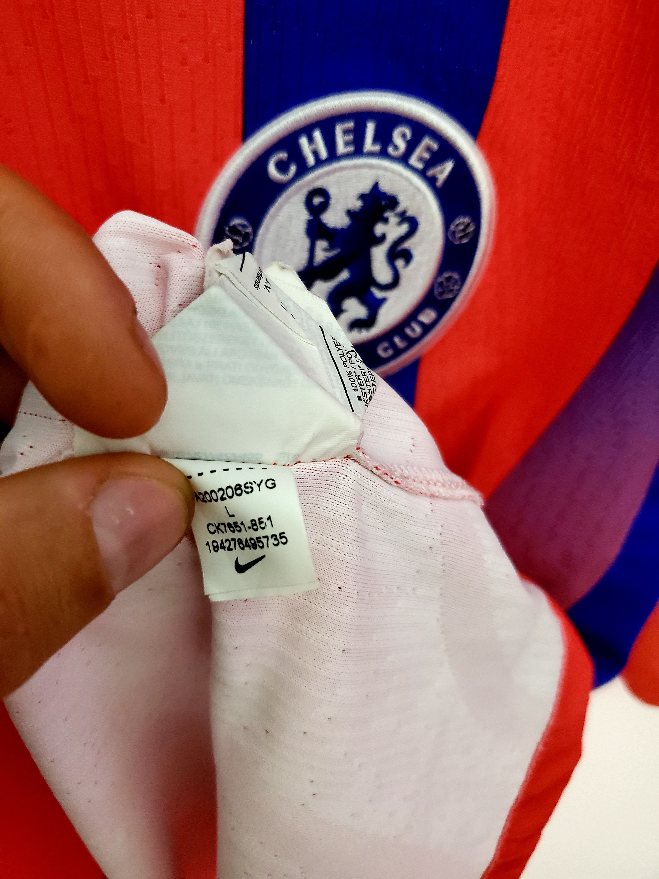 Chelsea Soccer × Nike Chelsea 20/21 Nike Vaporknit Player Version #29 Havertz new Size US L / EU 52-54 / 3 - 6 Thumbnail
