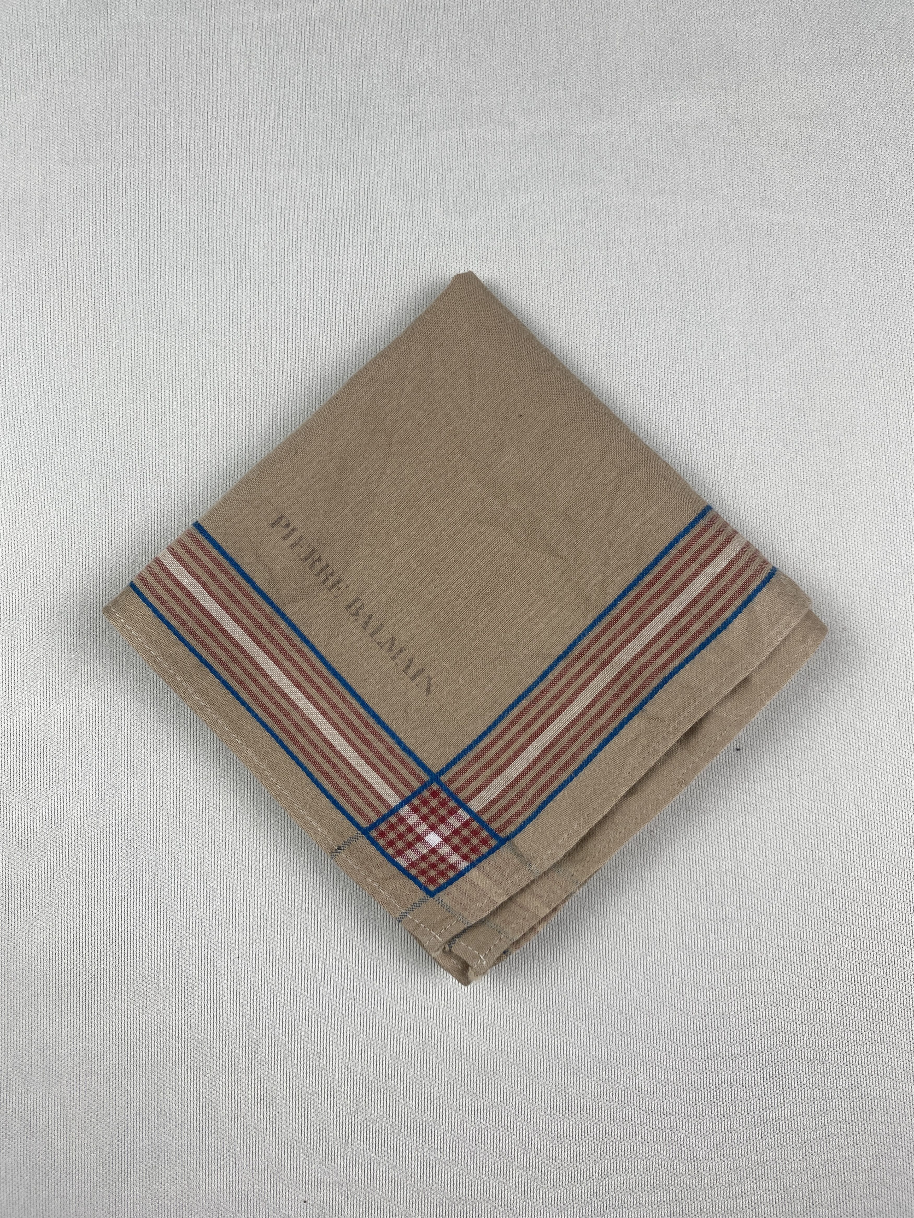 Pierre Balmain Vtg Pierre Balmain Handkerchief Pocket Square Bandana HM0019 Size ONE SIZE - 3 Thumbnail