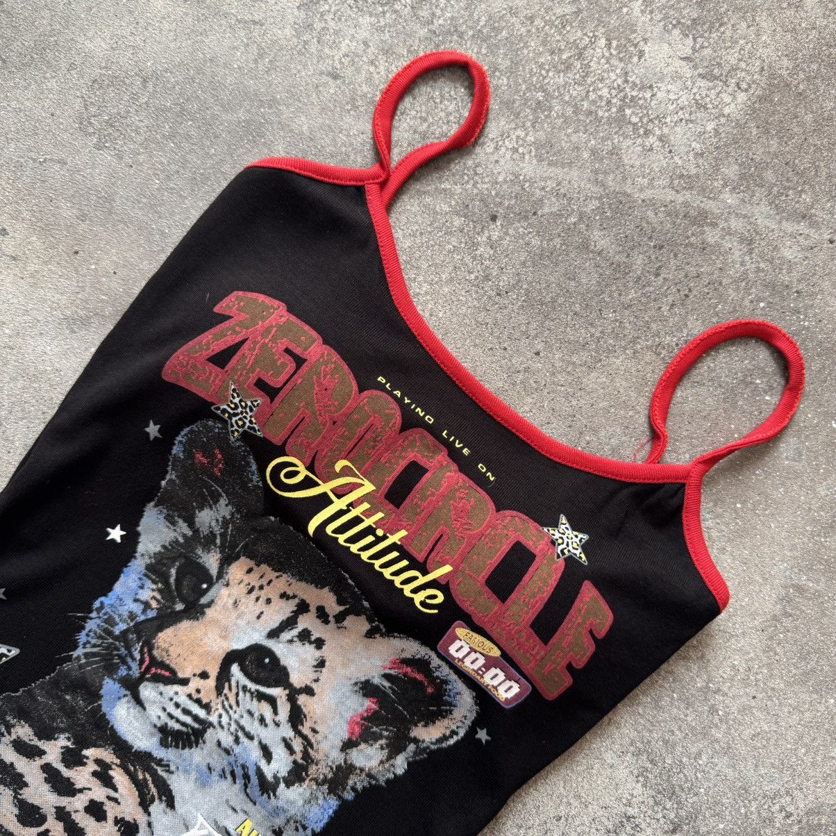 Hysteric Glamour Amazing Y2K Leopard Vintage Sexy Glam Push Up Tank Top Size M / US 6-8 / IT 42-44 - 7 Thumbnail