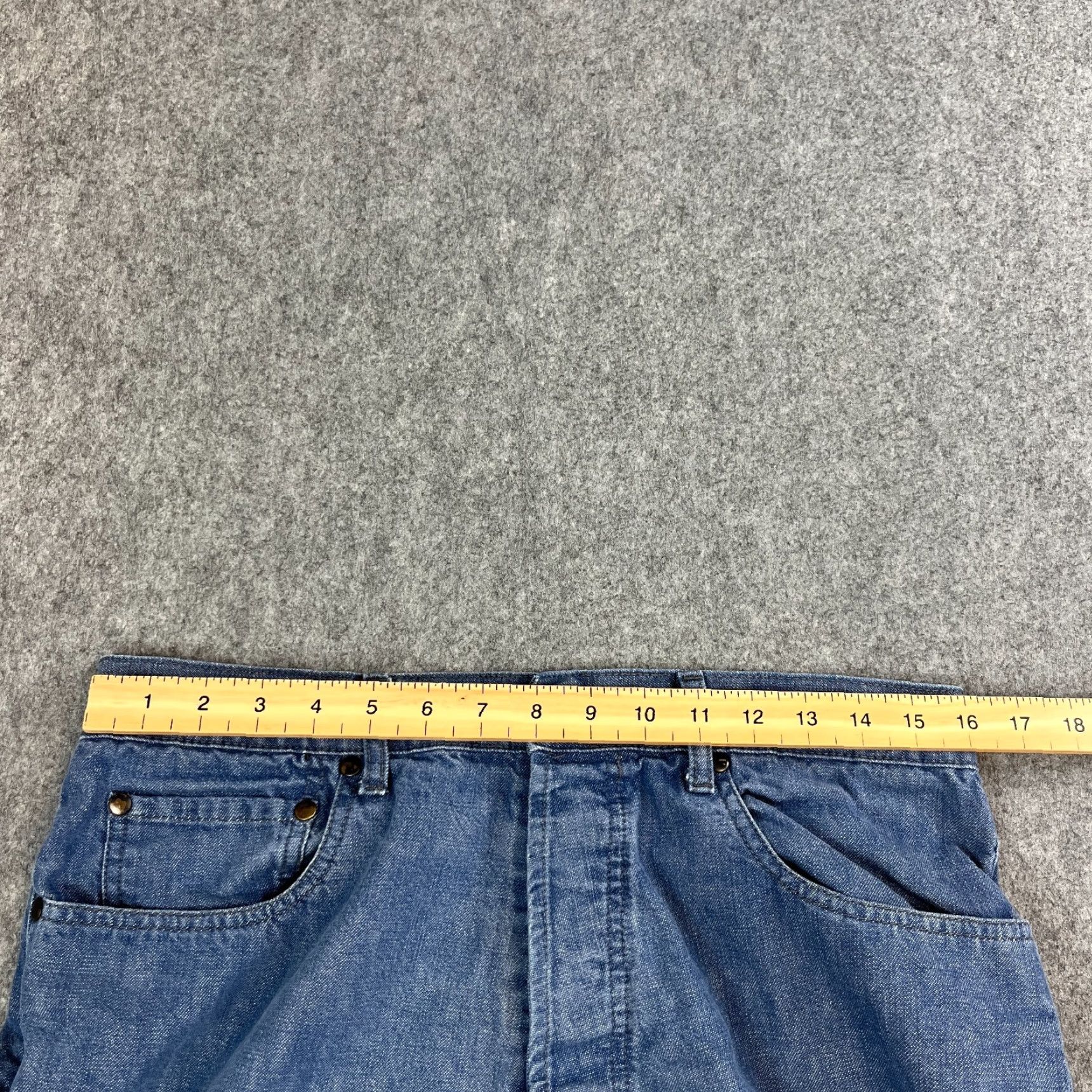 Pepe Jeans PEPE Jeans Jeans Relaxed Straight 32 32 Medium Wash Vintage Neppy Denim Mens Size 32 Blue Cotton 5-Pocket Mens Jeans Size US 32 / EU 48 - 6 Thumbnail