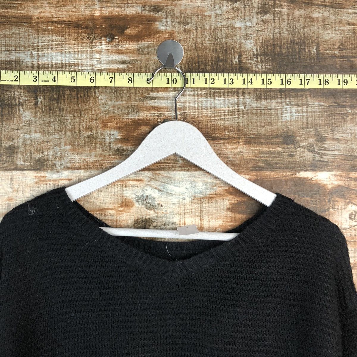 Homespun Knitwear × Japanese Brand Glacier Black Knitwear #A1332 Size M / US 6-8 / IT 42-44 - 4 Thumbnail