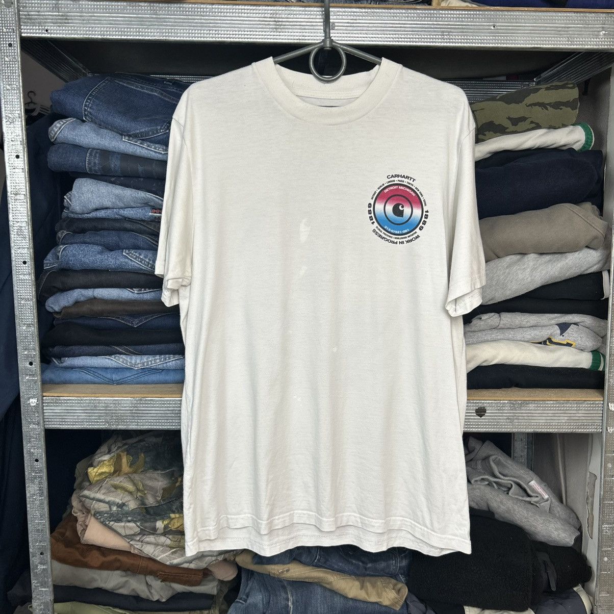 Carhartt Mens Carhartt Wip Big Logo streetwear y2k tee Size US M / EU 48-50 / 2 - 4 Thumbnail