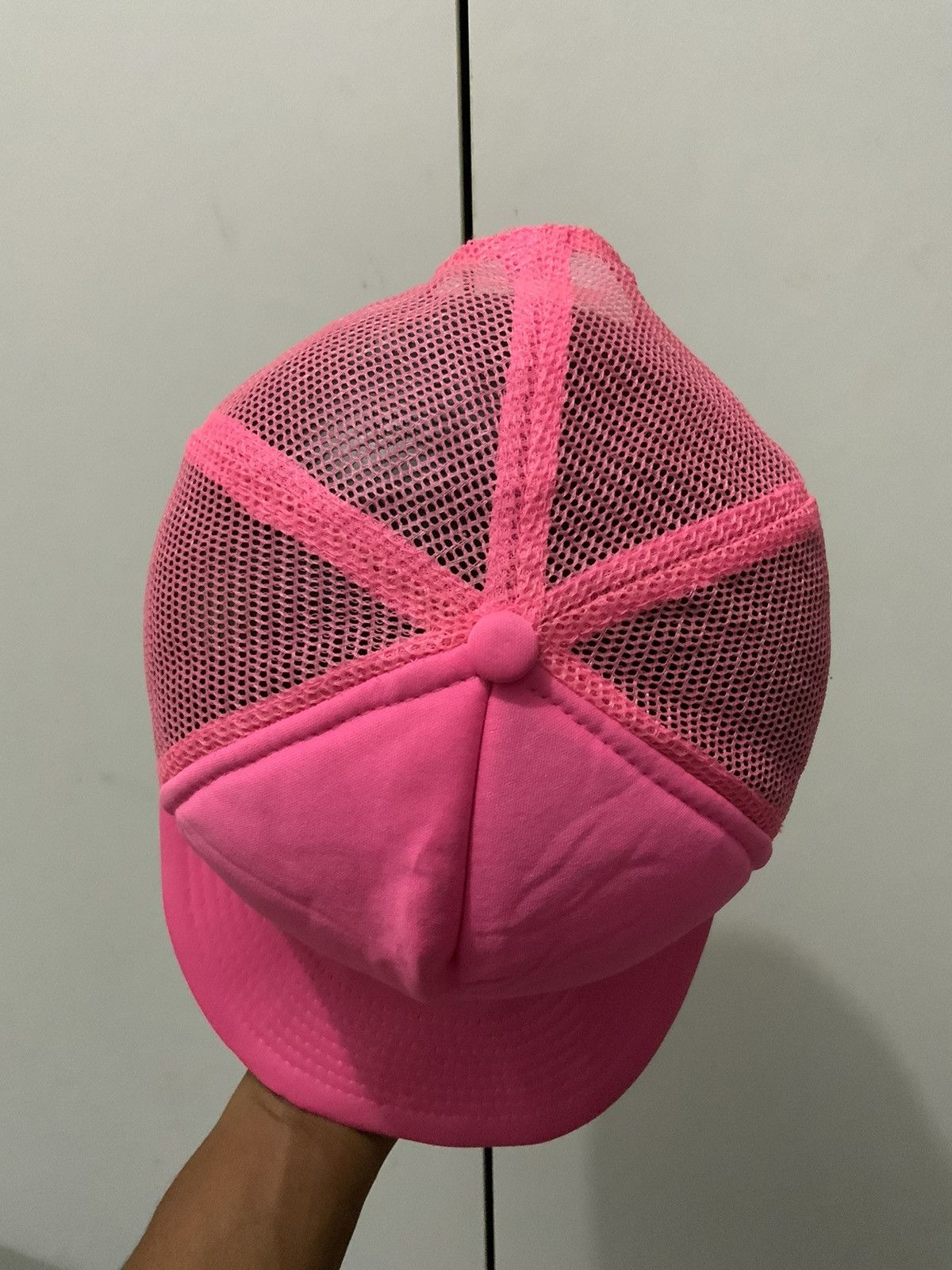 Vintage V Unit Pinky Trucker Hat Size ONE SIZE - 6 Thumbnail