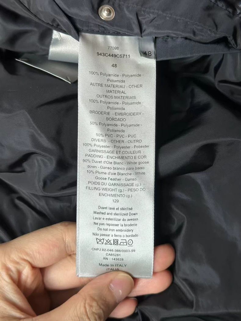 Dior Dior Black geometric down jacket 2502-Nextarrow Size US M / EU 48-50 / 2 - 4 Thumbnail