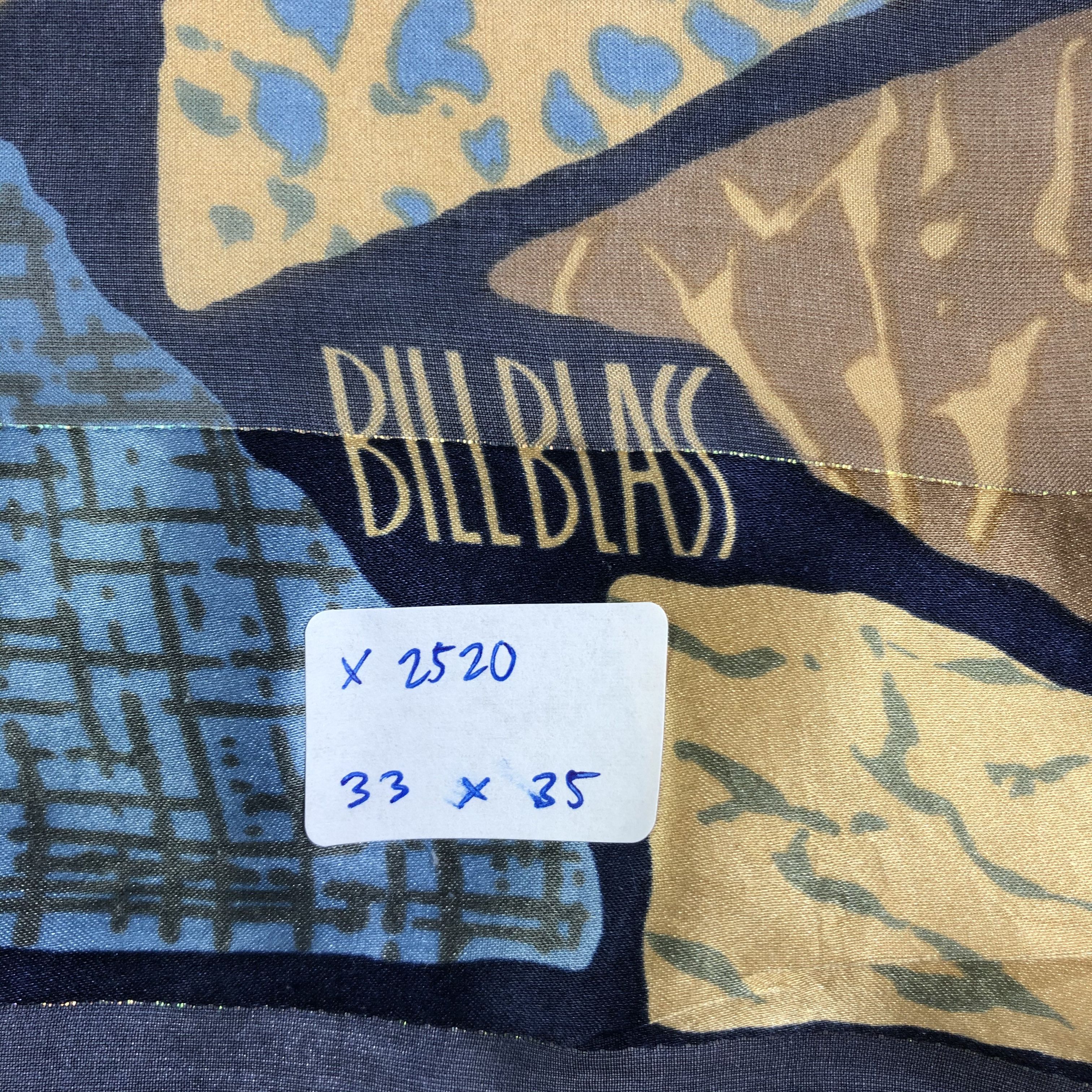 Bill Blass Vintage Bill Blass Silk Scarf Size ONE SIZE - 7 Thumbnail