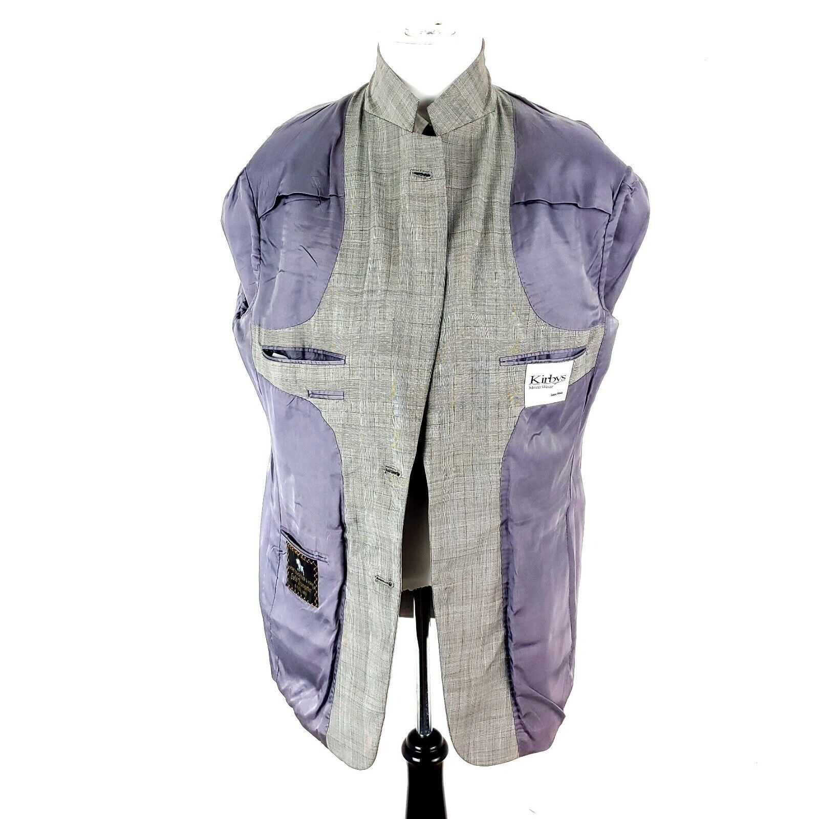 Hart Schaffner Marx Hart Schaffner Marx Gold Trumpeter Wool 2 Button Sport Coat Size 42R - 9 Thumbnail