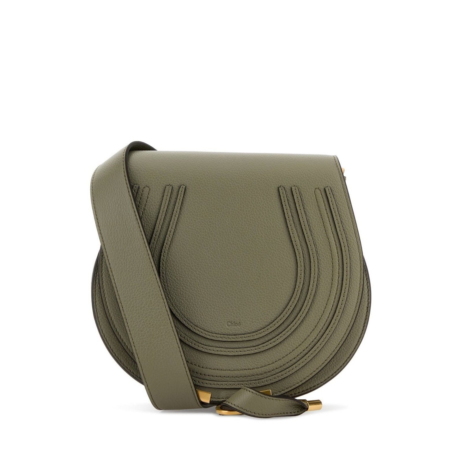 Chloe Chloe Saddle Aloe Green Shoulder Bag New & Authentic Size ONE SIZE - 1 Thumbnail