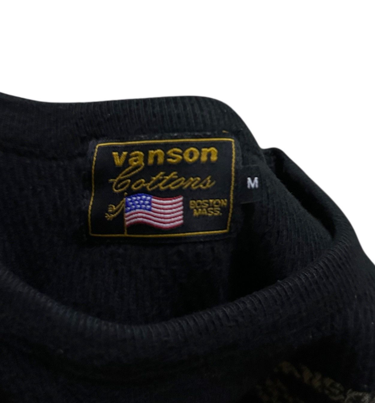 Vanson Leathers Vanson leathers boston mass waffle longsleeve Size US M / EU 48-50 / 2 - 8 Thumbnail