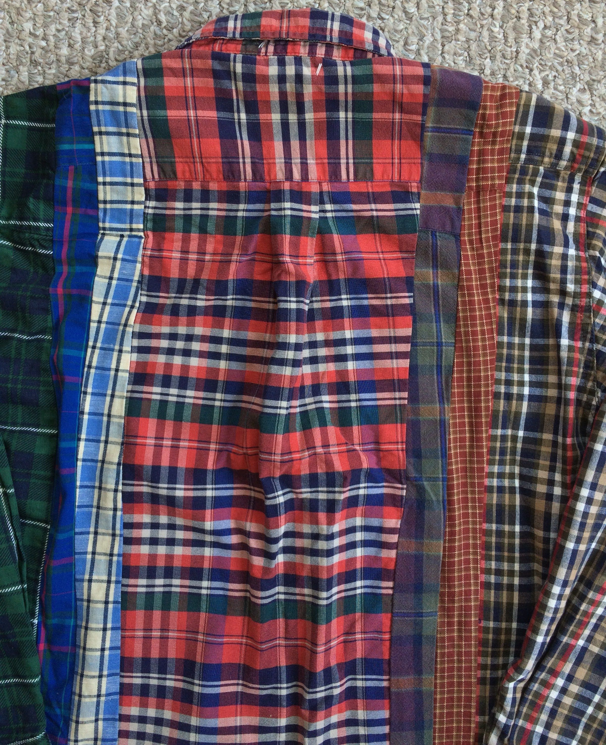 Needles Early 7 Cut Rebuild Flannel! Size US M / EU 48-50 / 2 - 6 Thumbnail