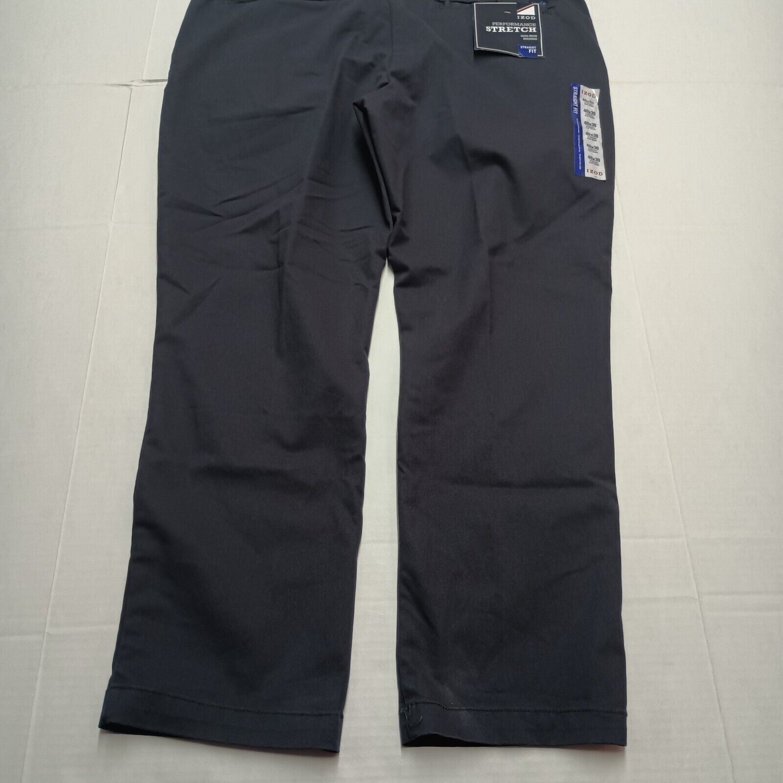Izod Izod Performance Stretch Pants Men's 40x30 Flex Waist Blue Size US 40 / EU 56 - 6 Thumbnail