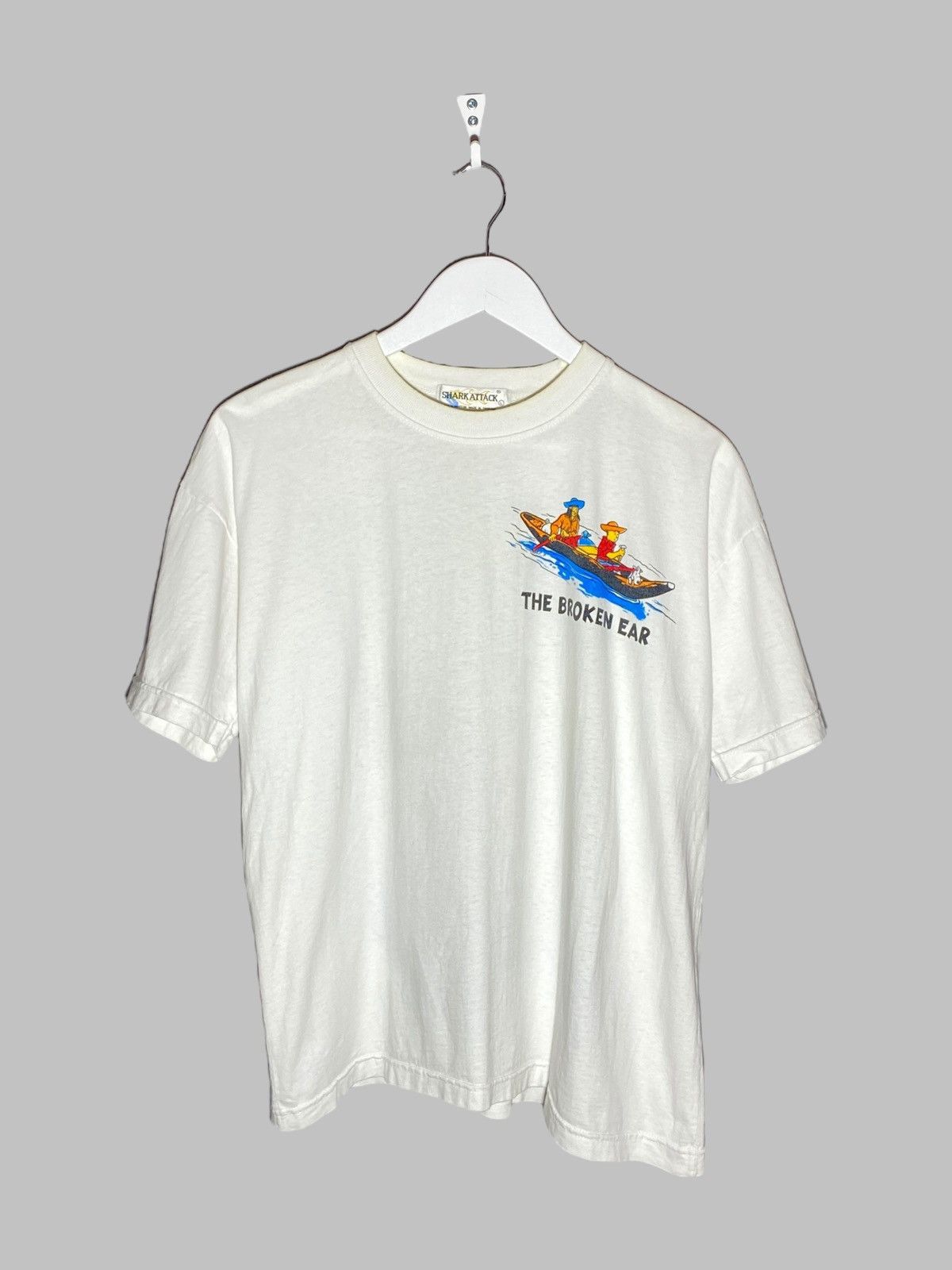 Vintage 🔥 90s TINTIN BROKEN EAR MAMMOTH PRINT TEE VINTAGE RIVER DRIP Size US L / EU 52-54 / 3 - 2 Thumbnail