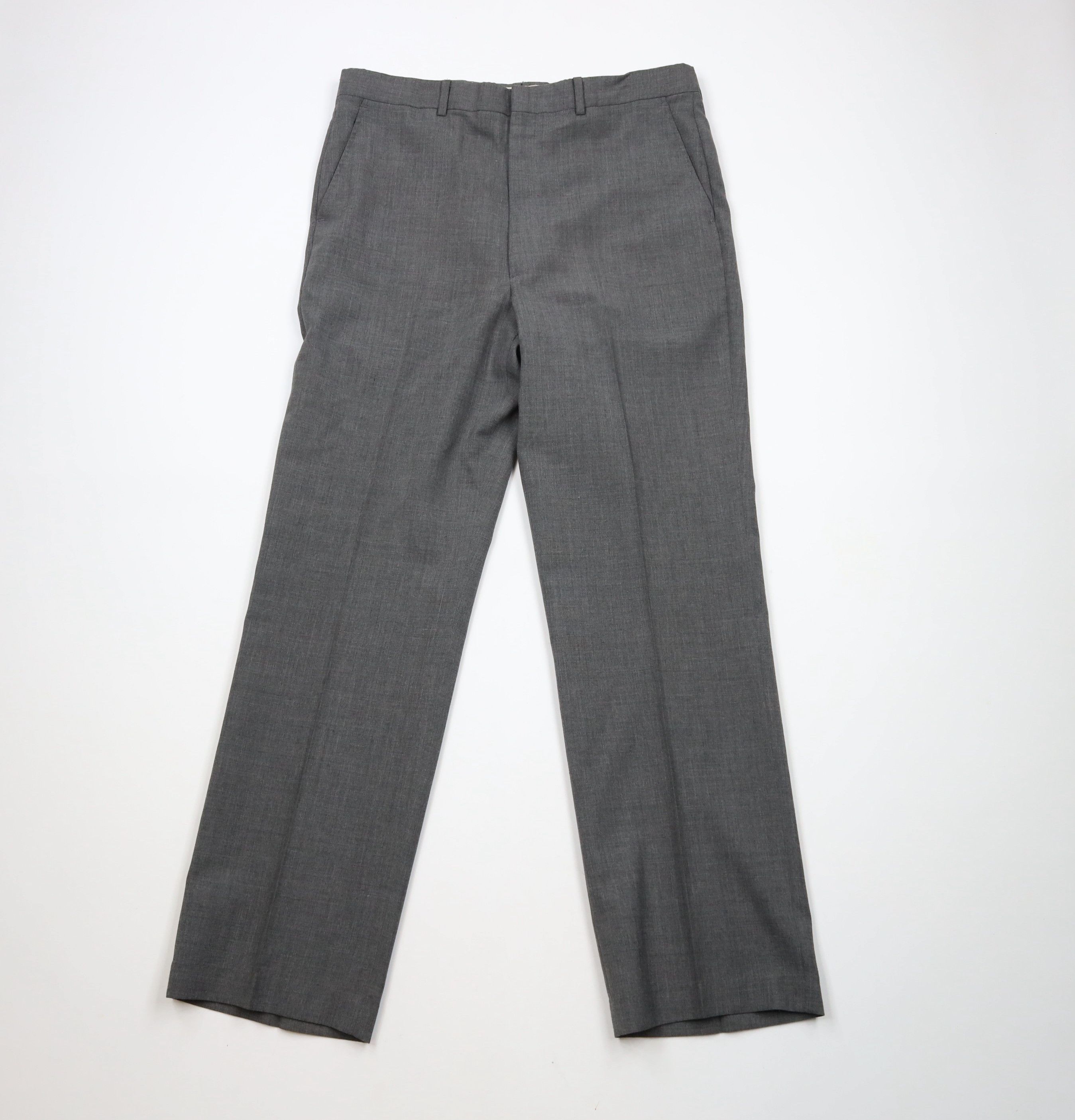 Vintage Vintage 70s Streetwear Flared Wide Leg Chino Pants Gray USA Size US 36 / EU 52 - 1 Thumbnail