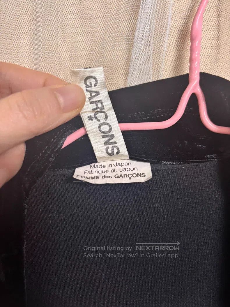 Comme des Garcons Comme des Garcons Black Velvet Dress Size S / US 4 / IT 40 - 7 Thumbnail