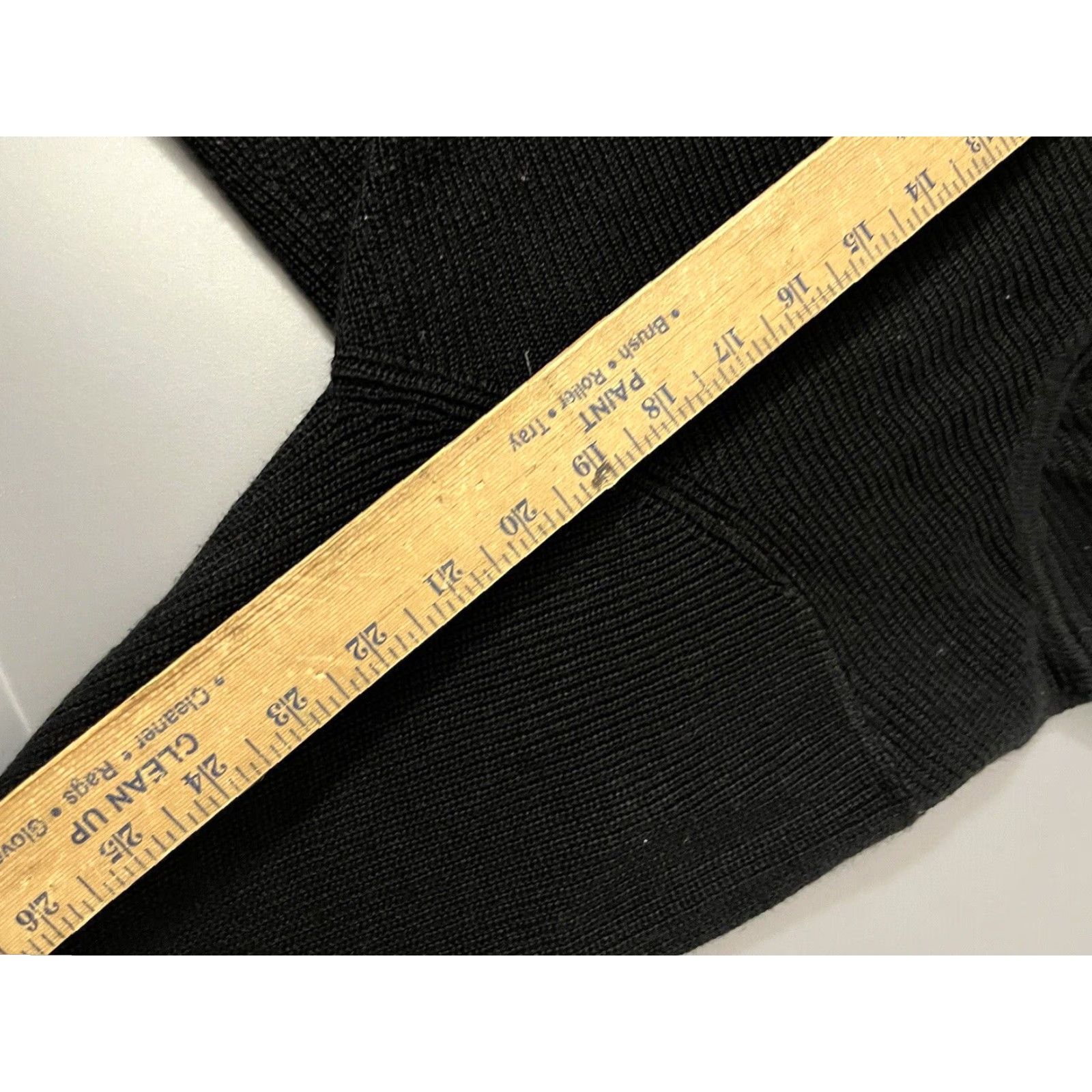 Calvin Klein Calvin Klein Rib Knit Sweater Womens XL Black Solid Pullover Size XL / US 12-14 / IT 48-50 - 5 Thumbnail