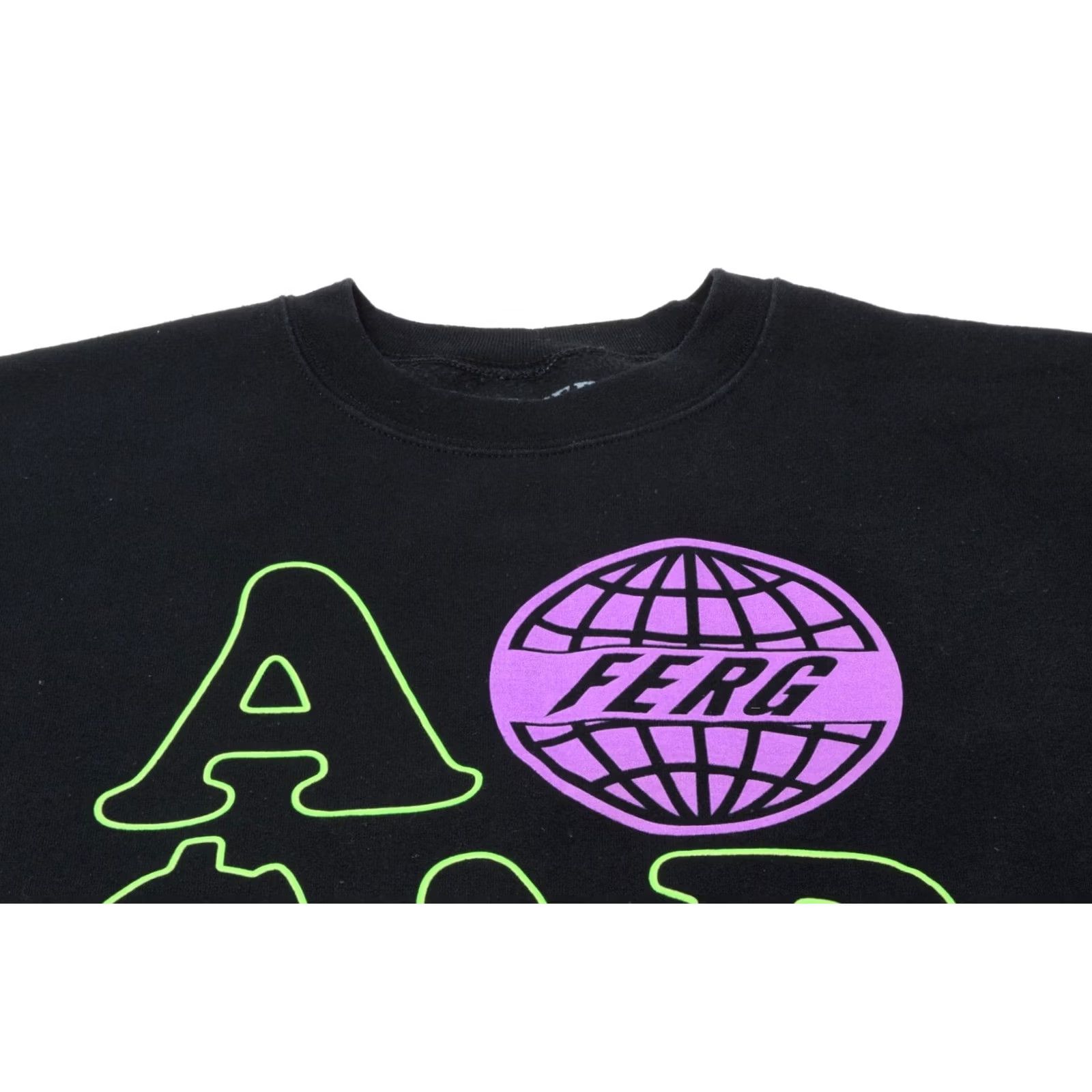 Vintage Goodie Two Sleeves ASAP FERG Sweater Adult Small Black Long Sleeve Crew Neck Fleece Pullover Size US S / EU 44-46 / 1 - 2 Thumbnail
