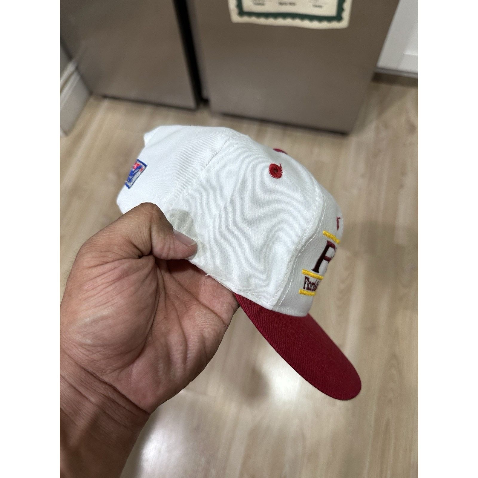 The Game Florida State Seminoles The Game Split Bar Vintage Hat Size ONE SIZE - 2 Thumbnail