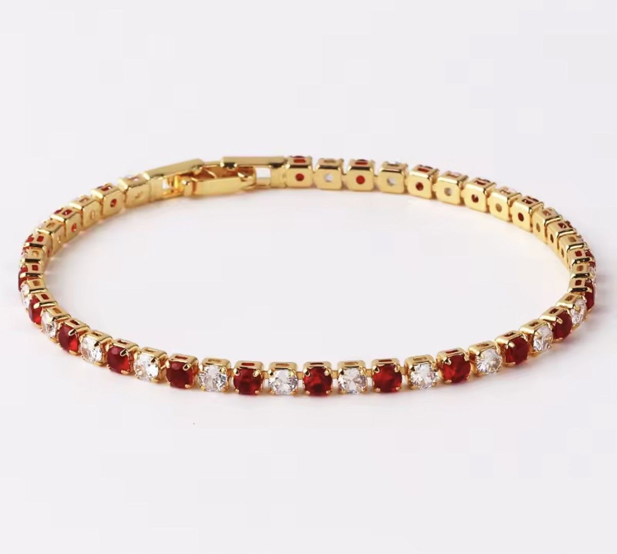 Japanese Brand 3mm Zirconia Tennis Bracelet Size ONE SIZE - 3 Thumbnail