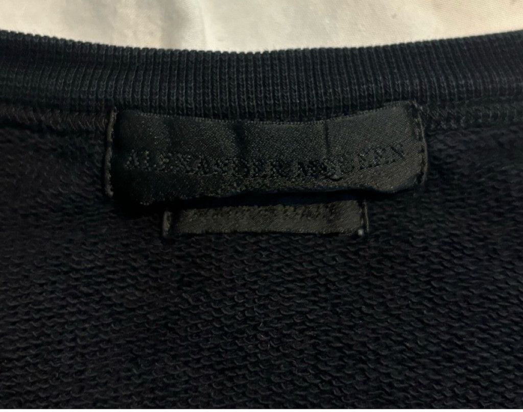 Alexander McQueen Alexander McQueen Skull Jacquard Sweatshirt – Rare Black Size US S / EU 44-46 / 1 - 6 Thumbnail