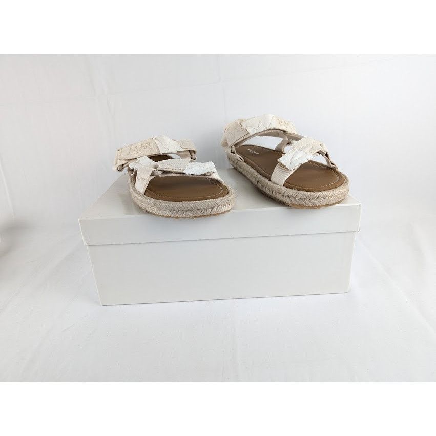Maison Margiela o1rshd1 Off-White Patchwork Hiking Sandals in Beige Size US 10 / EU 43 - 11 Thumbnail
