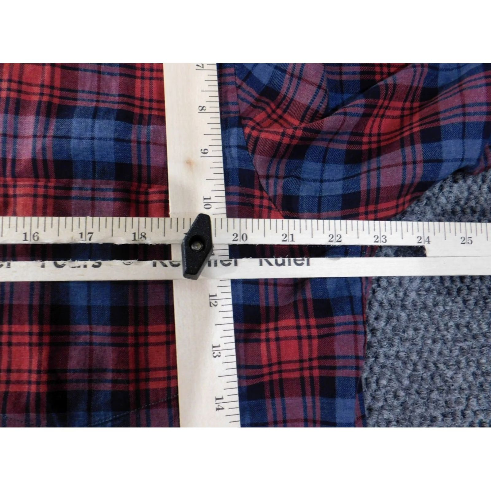 Rodd & Gunn Rodd & Gunn Shirt L Red Plaid Button-Up Long Sleeve Knit Cotton Regular Mens Modern Sports Western Size US L / EU 52-54 / 3 - 5 Thumbnail