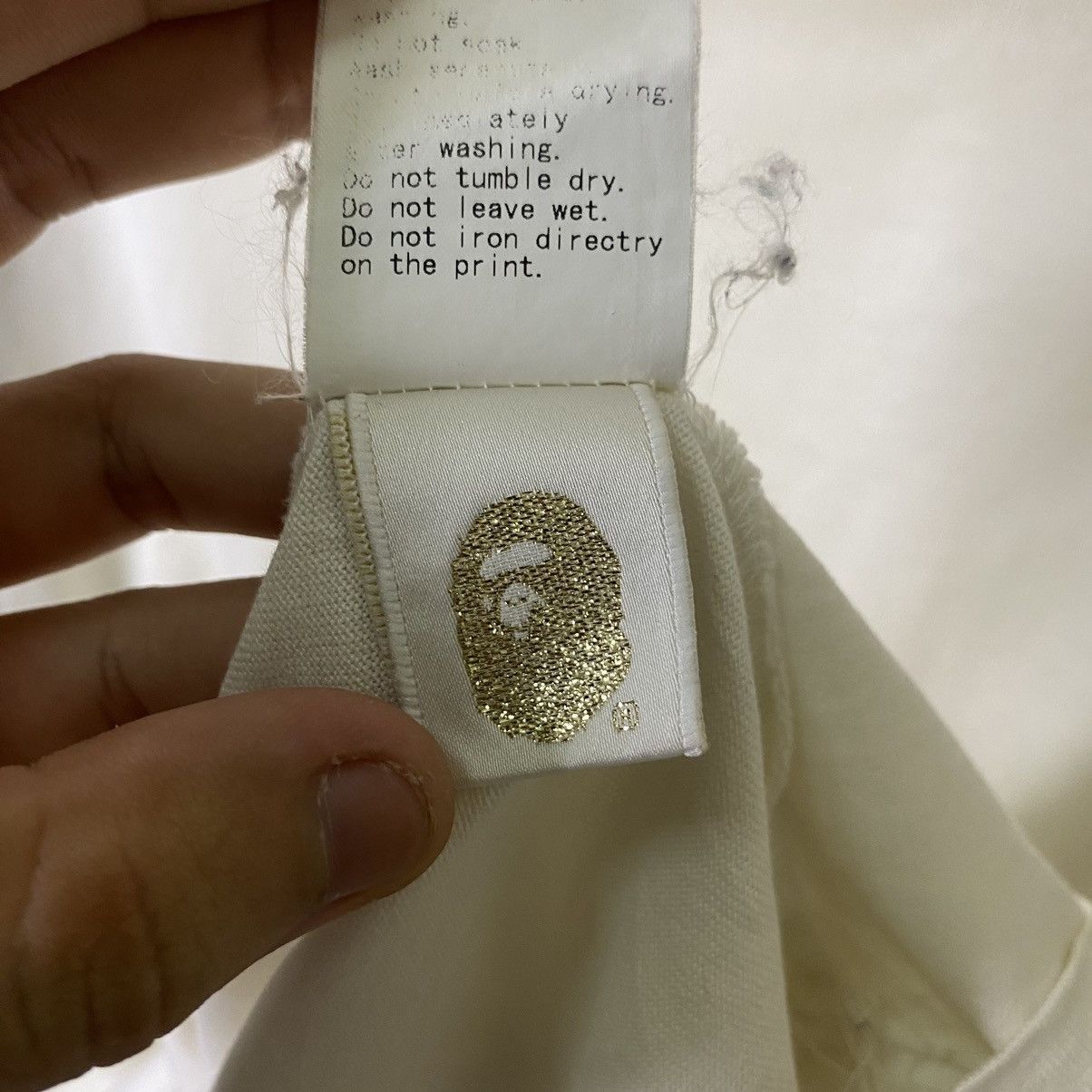 Bape Nigo x BAPE Classic Ape Shall Never Kill Ape LS Tee Size US M / EU 48-50 / 2 - 11 Thumbnail